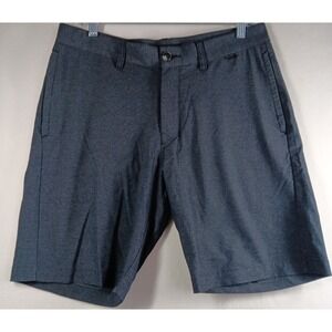 Travis‎ Mathew Mens 32x9 Shorts Performance Golf Chino Stretch Black